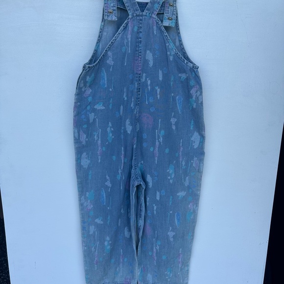 NWT Nordstrom Cristina Martinez Chambray
Romper in Blue Paintbrush Strokes - Picture 3 of 4